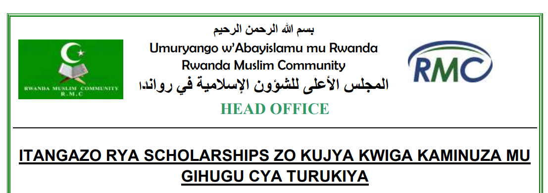 Turkey University Scholarships 2026 for Rwandan Students