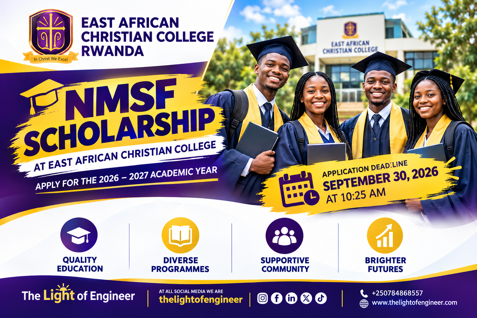 NMSF Scholarship at EACC 2026-2027: Apply by September 30